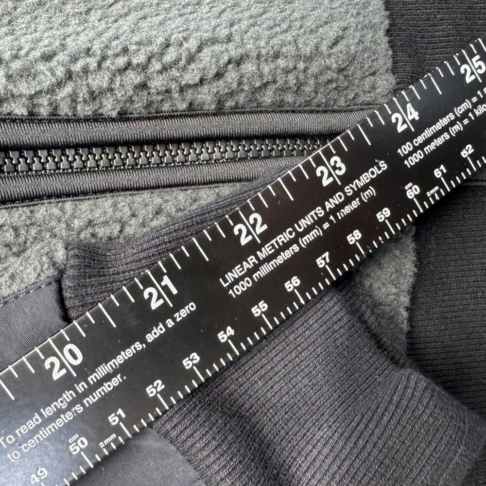 Howler Brothers Sherpa Fleece Zip Hoodie Gray Men’s Medium Hooded Outdoor Jacket - Picture 8 of 11